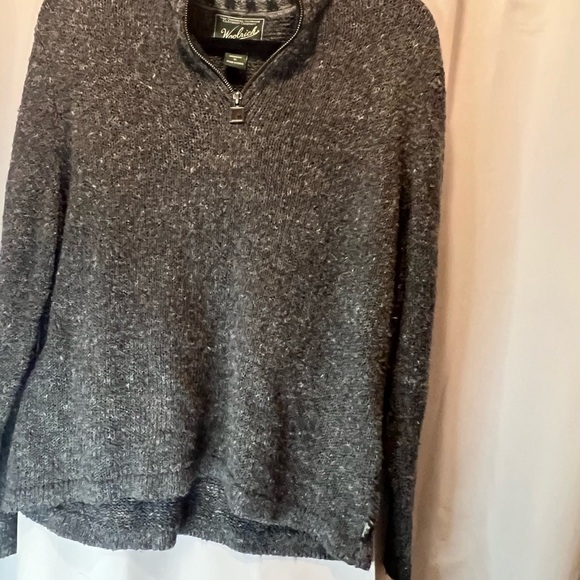 Vintage women’s Woolrich Zip neck Sweater size xl - Picture 6 of 9